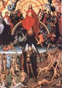 Hans Memling Last Judgment Triptych oil